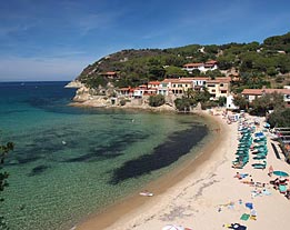 The sea of Elba